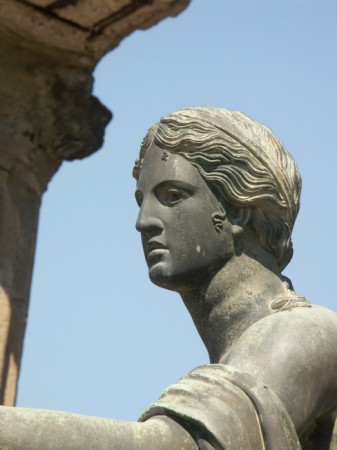 Copy of Apollo statue, Pompeii